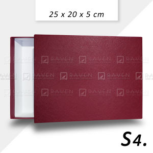 Type S : Hard box / Rigid box / Premium / Saffiano leather / Luxury / Mewah / Kotak polos / Kotak kado / Kotak keras / Kotak tebal / Box polos / Box kado / Box keras / Tebal / Baju / Box pakaian / Kotak baju / Kotak pakaian / Mukena / Gamis / Clothing box