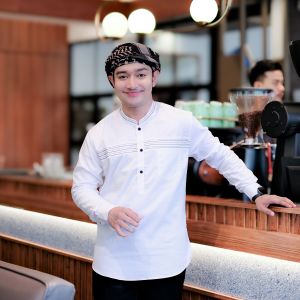 Kemko Pria Lengan Panjang Motif Bordil MH Bahan Katun Premium Koko Elrumi