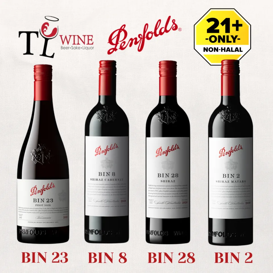 Penfolds Bin bin bin 23/ bin 28 Red Wine (Alc: