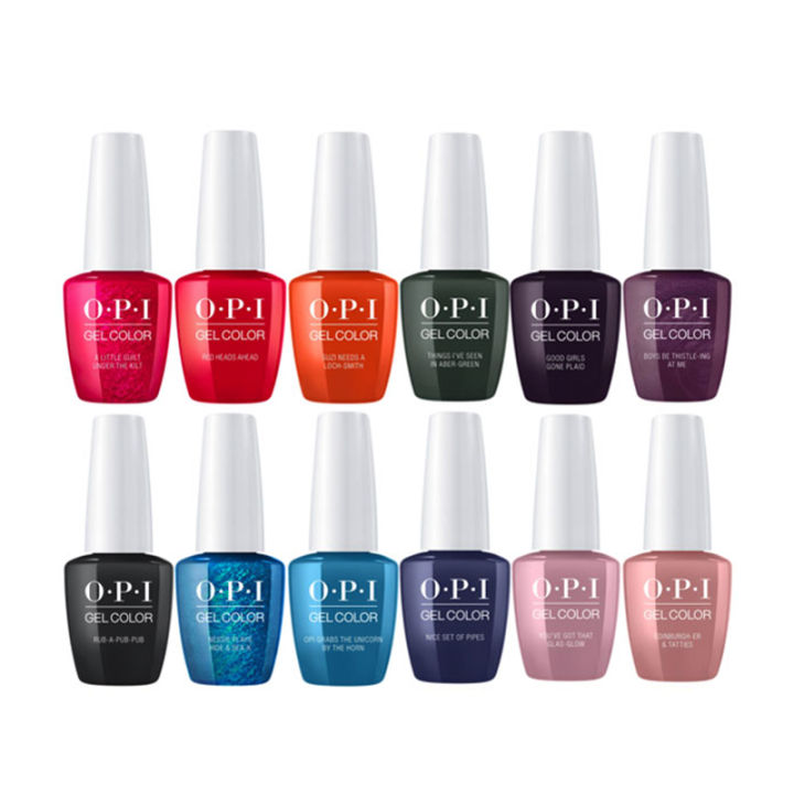 OPI GelColor Scotland Collection Soak off UV LED Gel Nail Polish 0.5 oz