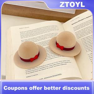 【ZTOYL】 กล่องใส่แหวนแต่งงานสุดโรแมนติกกล่องใส่เครื่องประดับรูปทรงหมวกสุดสร้างสรรค์น่ารักกล่องเครื่องประดับกล่องใส่แหวนหมั้นกล่องใส่แหวน