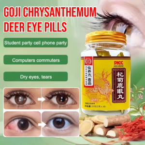 Goji Chrysanthemum Deer Eye Pills Eye Health Protect Vision Supports Eye Strain Dry Eyes Resist Blue Light