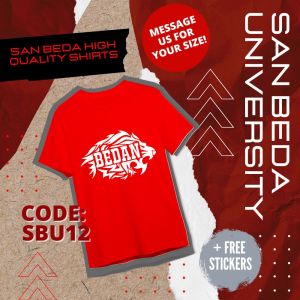 San Beda University Red Lions Shirts