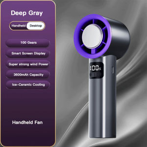 Hot-Selling M57 High-Speed Cooling Ice-Pack Fan – USB Rechargeable Portable Handheld Fan for Outdoor Use (Popular in So