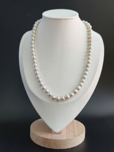 [ Woosilver ] Vòng Cổ Trai Mặn Ánh Bạc Tự Nhiên 2 - Secondhand - NTA226