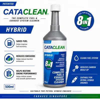 🇸🇬 Cataclean Petrol / Hybrid / Diesel Fuel & Emission System Cleaner Catalytic Converter Cleaner [500ML]