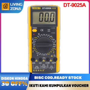 【*cod + Pengiriman Cepat】Tang Ampere Digital Clamp Multimeter - DT266 Digital Clamp Meter / Alat Pengukur Kabel Tegangan Listrik AC DC / Alat Uji Arus Listrik DT830G/DT830B/DT-9205A/DT266
