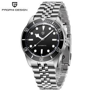 PAGANI DESIGN 2025 New Mens Automatic Mechanical Watches JAPAN NH35A Watch 42mm Sapphire Stainless Steel Waterproof Watch For Men Clock PD-1812