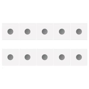 Dustproof Record Inner Sleeves Record Bags 10PCS Set Kraft Paper and PO Film For Dust Resistance Easy to Storage