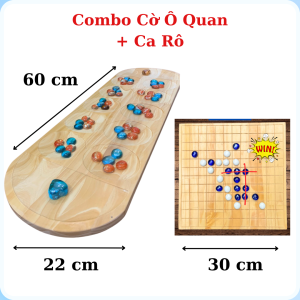 Combo cờ ô quan + ca rô