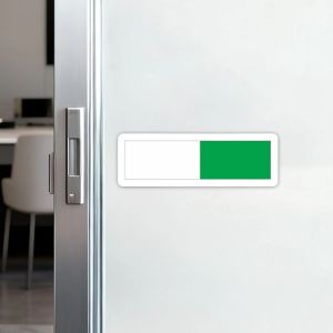 DNFIWN3 Acrylic Bathroom Occupancy Indicator Sign Privacy Adhesive Vacant Occupied Sign Durable ic Restroom Sign Home Office
