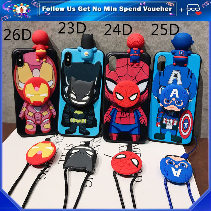 Batman Casing Vivo V7 Plus V7+ V7 V5 V5 Lite V5s V9 Youth V11 Pro V11i