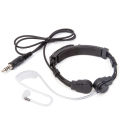 Telescopic Heavy Duty Tactical Throat Vibration Mic Headphone Headset Microphone NATO Plug for Radio. 