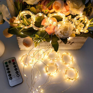 3*3M Curtain Light LED Fairy Lamp Holliday Starry Decoration Light Home DIY Gypsophila Background Lights