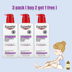 EUCERIN Roughness Relief Lotion 500mlWith Urea & Ceramide Body Lotion 16.9 foz Pump Bottle Body Moisturizers 保湿滋润大容量身体乳