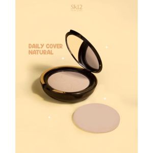 Daily Cover SR12 - Bedak SR12 - Bedak Padat Tahan Lama Glowing - Bedak Tahan Air dan Keringat