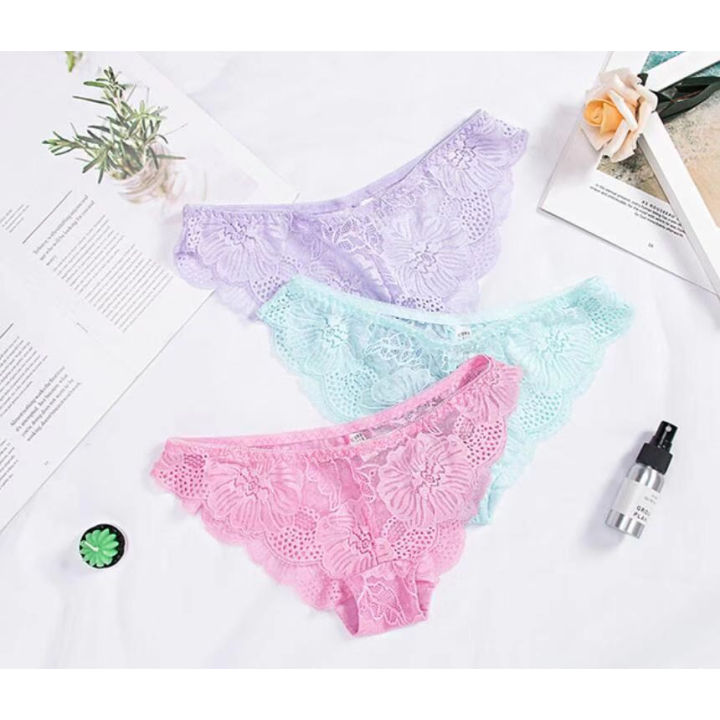 AQILA - CD Sexy transparan Renda Celana Dalam Seksi Lingerie cd ...