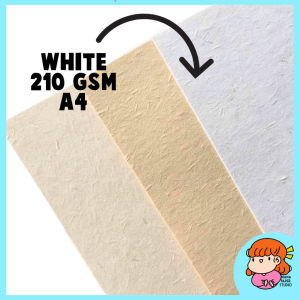 A4 Textured Printable Cardstock Card Paper Wood Pulp Cream White for Invitations Art Cards