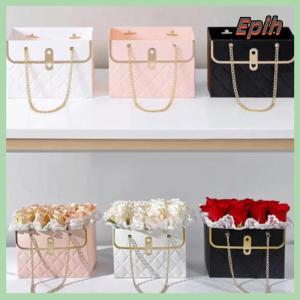 [Epih] Portable Flower Box Rose Packaging Box Wrapping Paper Bag Gift Box Party Gifts