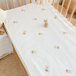 แผ่นรองผ้าอ้อมผ้าฝ้ายเด็กทารกสำหรับเด็กแรกเกิดสามารถซักได้แผ่นรองปัสสาวะลายการ์ตูนกันน้ำเสื่อพยาบาล