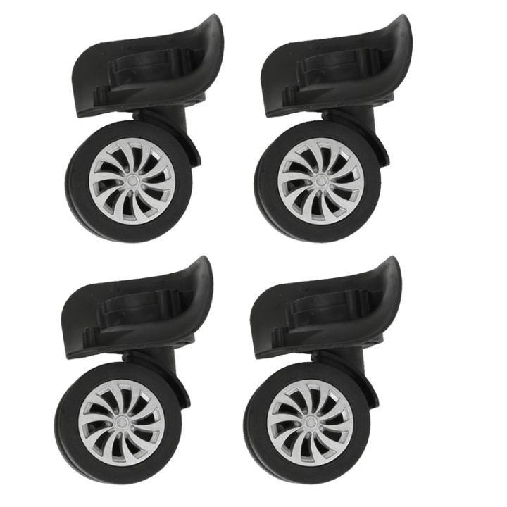 4 Pack Luggage Replacement Wheels Replacement Luggage Suitcase Spinner ...