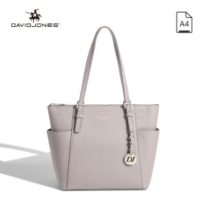David Jones Paris women tote bag pu leather female handbag lady shoulder bag