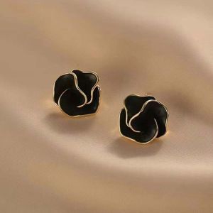🔥Cozyrooms👍Light Luxury Niche Camellia Earrings Elegant Versatile Flower Earrings Earrings Women Simple