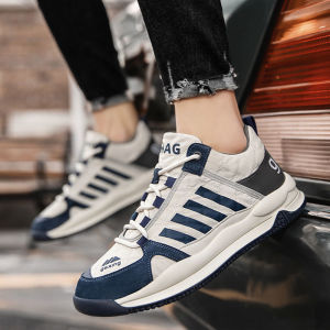 Sepatu Sneakers Pria Dewasa Import Model Terbaru Casual Korean Style Keren Buat Gaya Nongkrong