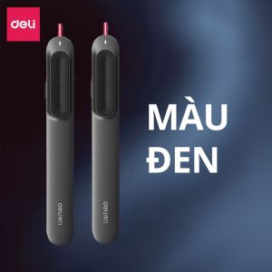 Bút Trình Chiếu Deli MA100 - Bút Thuyết Trình PowerPoint Laser Công Suất Cao Điều Khiển Từ Xa Khoảng Cách Lên Đến 100M Kết Nối USB và Type-C Linh Hoạt Thiết Kế Hiện Đại Cầm Nắm Dễ Dàng Phù Hợp Cho Giảng Dạy Văn Phòng và Các Buổi Thuyết Trình