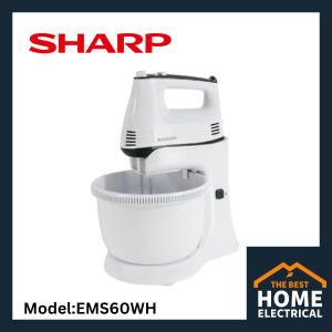 Sharp 300W Stand Mixer EMS60WH