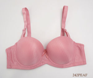 Bra Wanita Kawat Busa Tipis Half Cup 34B 36B 38B FELANCY Bahan Halus Dan Lembut Pakaian Dalam Underwear 242F