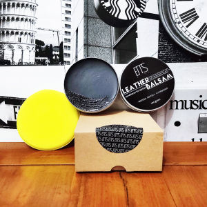 Leather Balsam semacam Mink Oil dengan natural Beeswax untuk sepatu Brodo perawatan bahan kulit - semi kulit syntetis