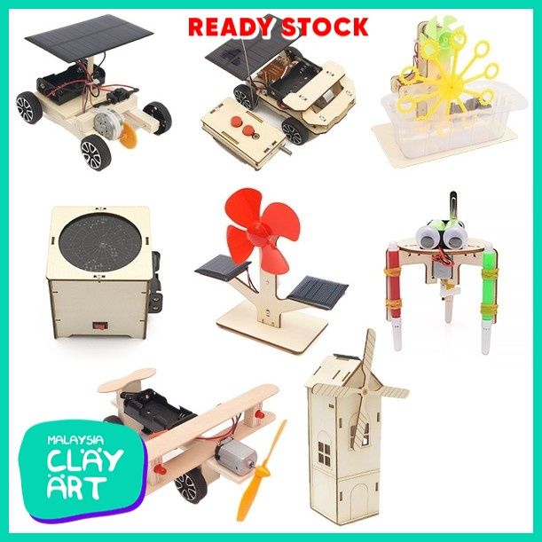 Project Rbt Lampu Project RBT STEM DIY kid Science Education Set Rbt Projek Sekolah ...