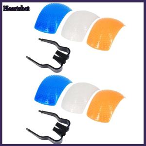 [Heartsbat] ฝาครอบดิฟฟิวเซอร์สำหรับกล้อง DSLR ฝาครอบดิฟฟิวเซอร์สำหรับกล้อง DSLR SLR 3สีสำหรับกล้อง DSLR SLR SLR