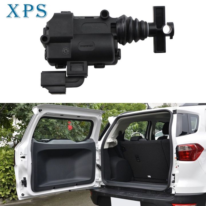 Rear trunk door lock for a Ford Ecosport 2013 to 2017, used as a high-contrast object reference