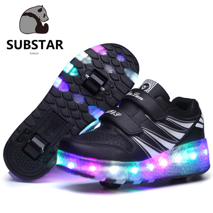 FDH Substar2023【Free Shipping】Kids Two Wheels/Single Wheel Luminous ...