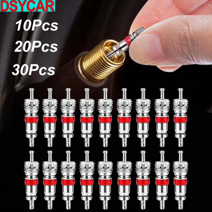 10/20/30 Pcs Schrader Tire Valve Core American/US Valve Stems Core