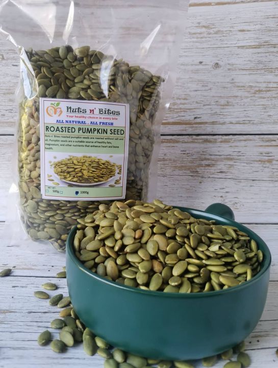 Unsalted & Oil-free Roasted Pumpkin seeds | Lazada PH