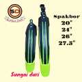 Spakbor sepeda Bmx Mtb depan belakang fender slebor. 