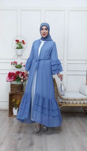 ABAYA CANTIK/ABAYA MODERN/ABAYA TERBARU KEKINIAN MURAH/LUNA ABAYA