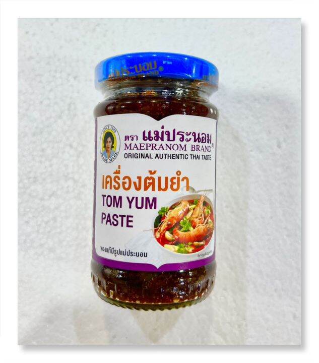 Maepranom Brand Original Authentic Thai Taste Tom Yum Paste 114g Halal