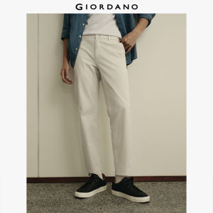 Giordano Men Mid rise slim stretchy pants Free Shipping 01115535