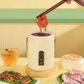 【BUY 1 FREE 1】900ML Health Pot Electric Stew Pot Mini Small Portable Office Artifact Can Cooking Rice. 