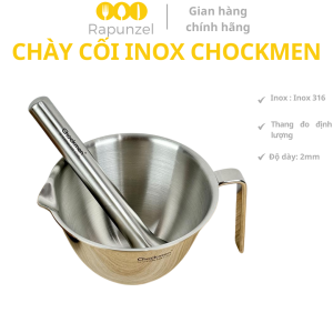 Bộ chày chối inox CHOCKMEN chày cối CHOCKMEN bộ dụng cụ chày cối bộ chày cối inox chày inox