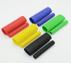 Leopard Print Electric Car Motorcycle Handlebar Cover Horn Cover Power-Assisted Bicycle Battery Car Scooter Handlebar Cover Brake Handle Cover Universal摩托车防滑豹纹把套