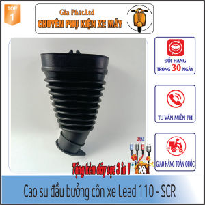 Cao su đầu bưởng côn - cao su ống thông hơi lốc nồi xe Lead xe SCR 110