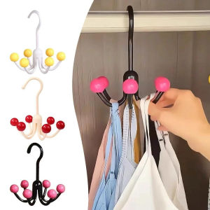 Combo 5 móc chùm treo đồ đa năng xoay 360 độ