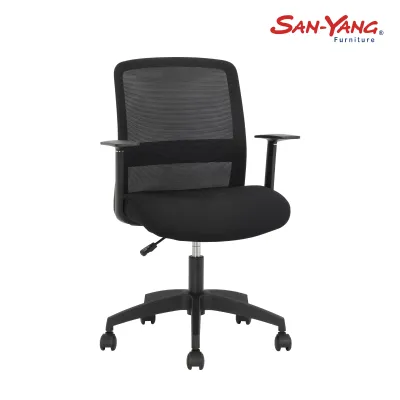 San-Yang Furniture Office Chair Armrest Mesh Black 400096