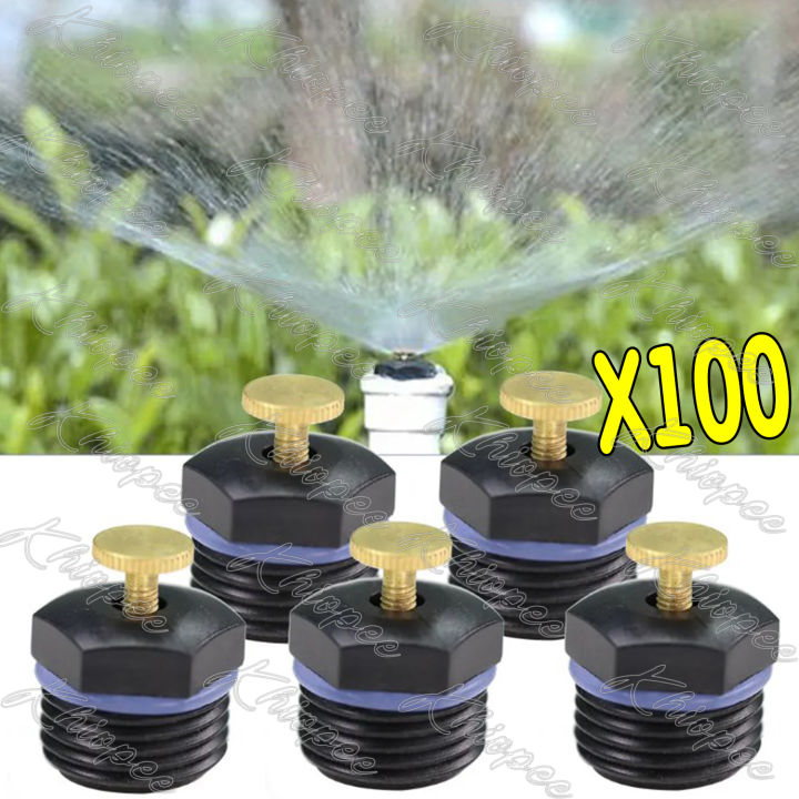 สปริงเกอร์ใบบัว 360 องศา 1/2 นิ้ว หัวทองเหลือง