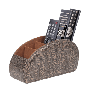 LETOY PU Leather Remote Control Holder Universal Modern  Storage Box Organization Multifunctional Remote Control Box